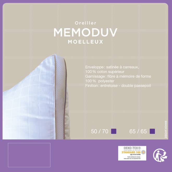 OREILLER MEMODUV